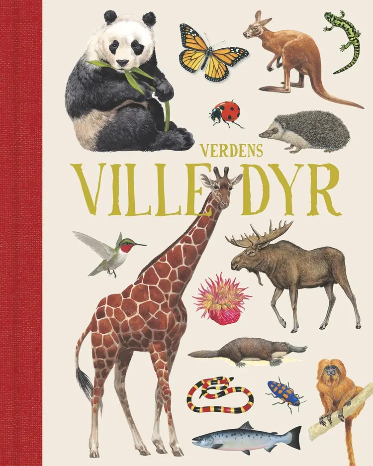 Omslag Verdens ville dyr (Innbundet)