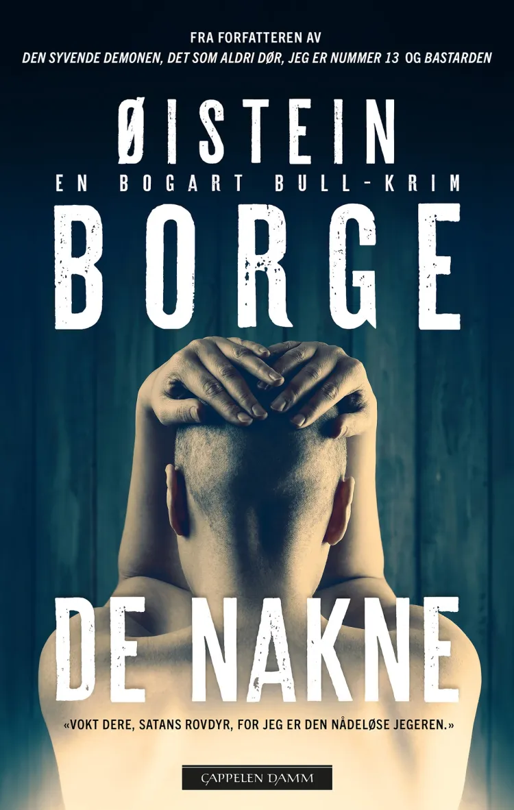 Omslag De nakne av Øistein Borge (Innbundet)