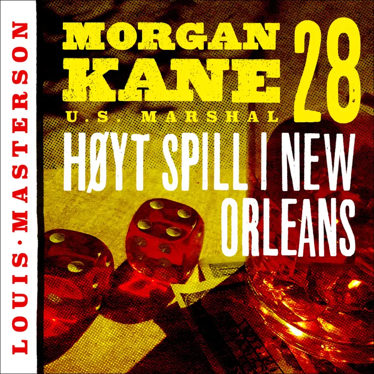 Omslag Høyt spill i New Orleans av Louis Masterson (Lydbok)