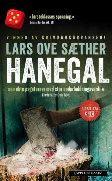 Omslag Hanegal av Lars Ove Sæther (Heftet)