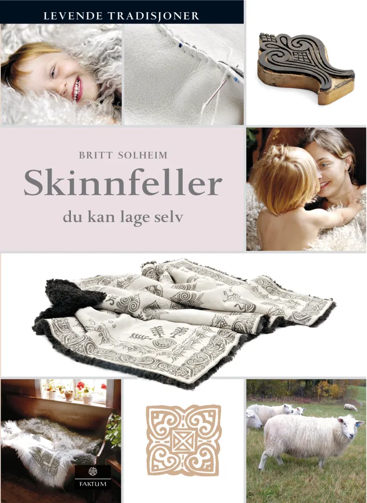 Omslag Skinnfeller du kan lage selv av Britt Solheim (Innbundet)