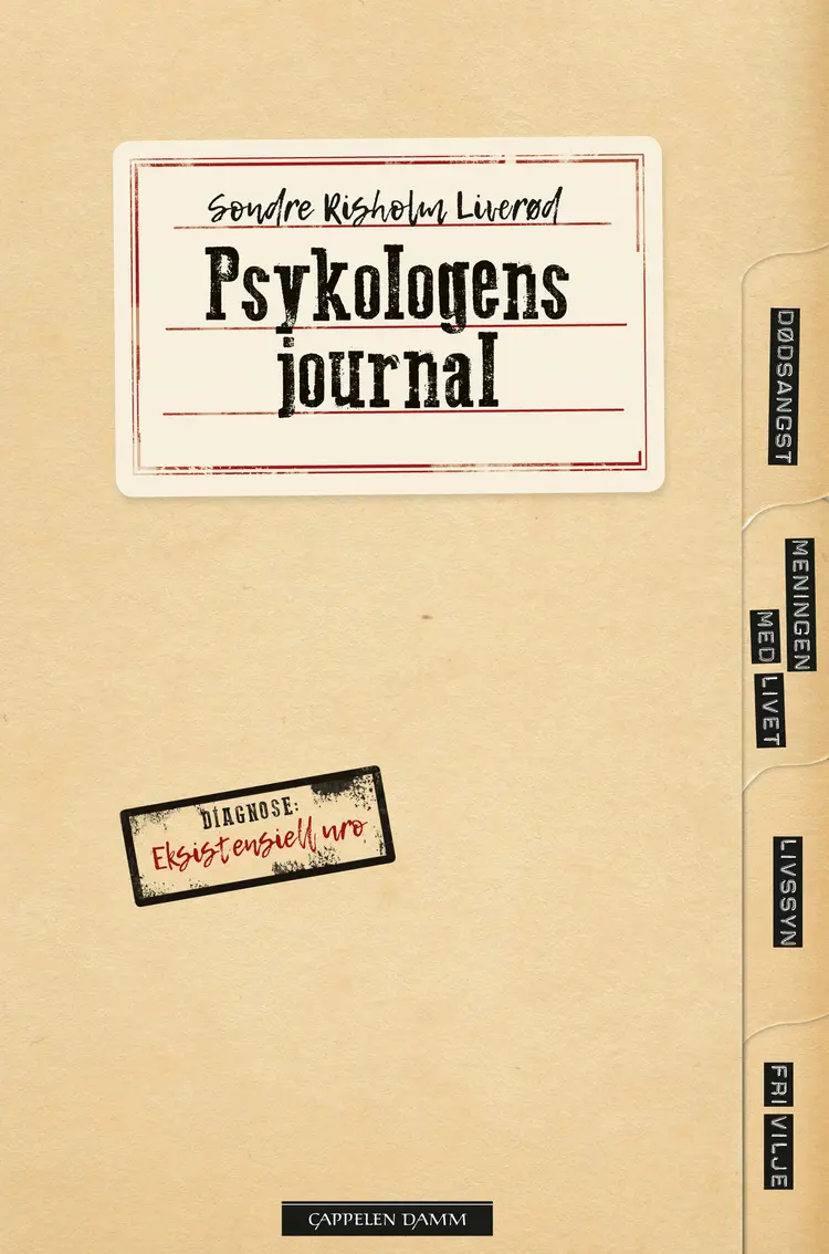 Omslag Psykologens journal av Sondre Risholm Liverød (Innbundet)