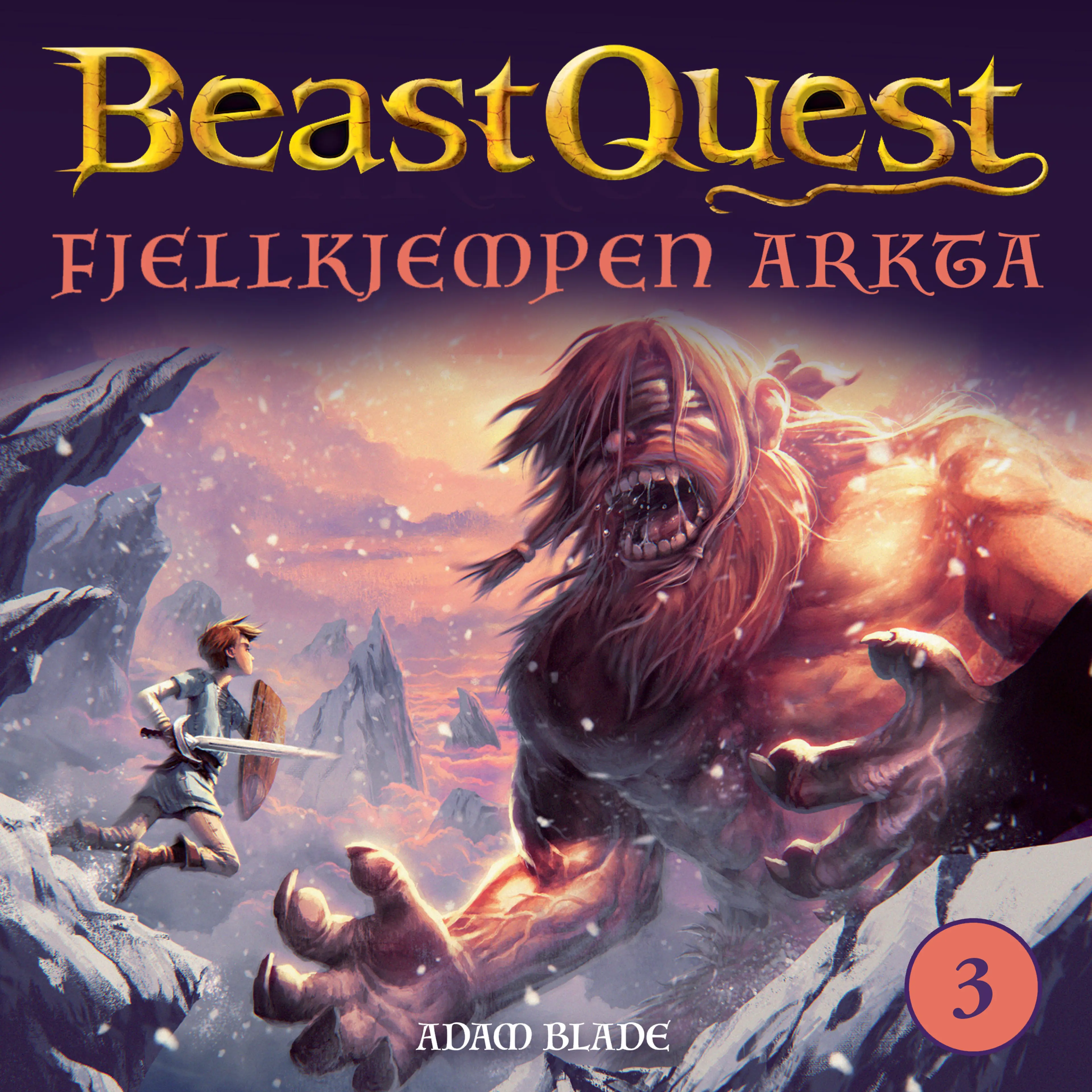 Omslag Beast Quest - Fjellkjempen Arkta av Adam Blade (Lydbok)
