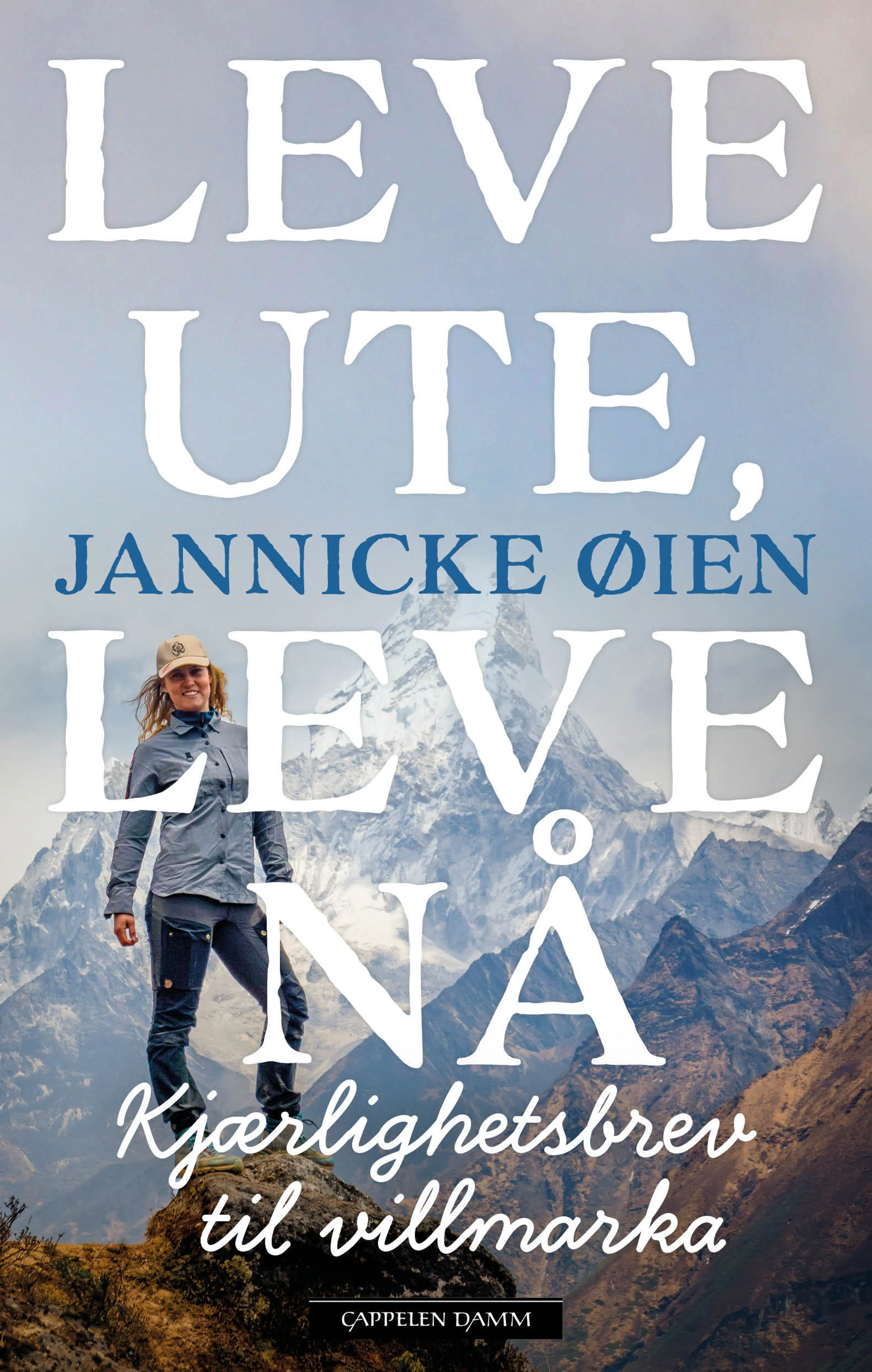 Omslag Leve ute, leve nå av Jannicke Øien (Ebok)