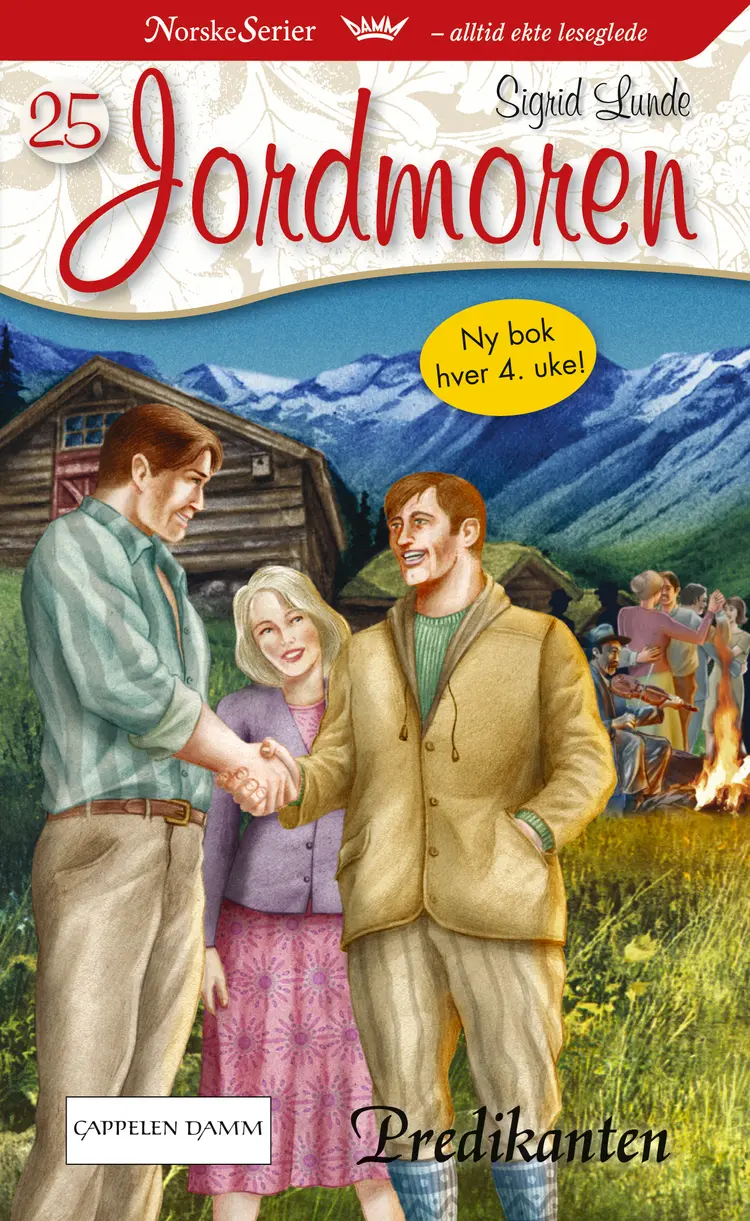 Omslag Predikanten av Sigrid Lunde (Ebok)