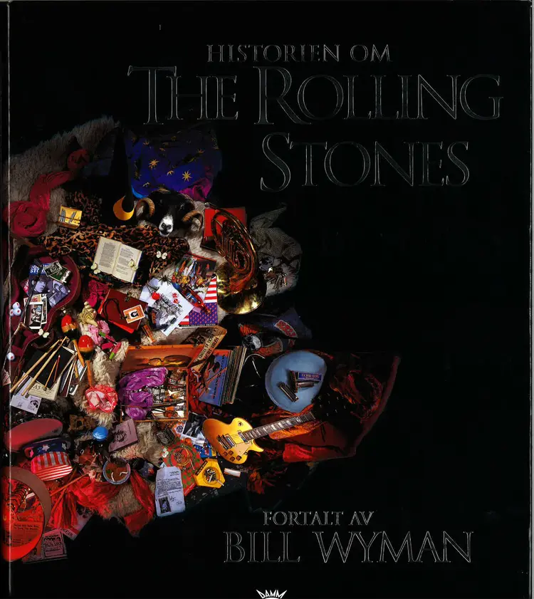 Omslag Historien om The Rolling Stones av Bill Wyman (Innbundet)