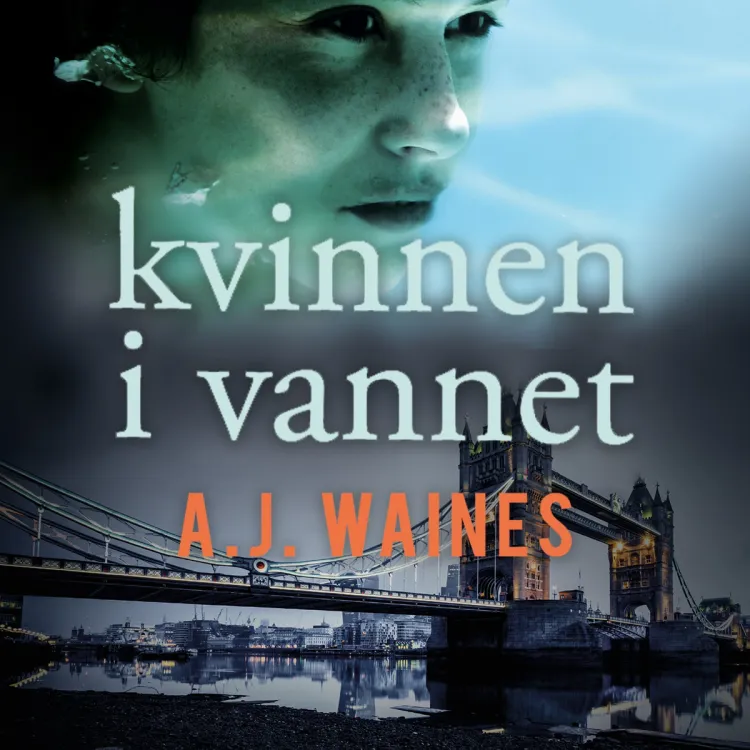 Omslag Kvinnen i vannet av A.J. Waines (Lydbok)