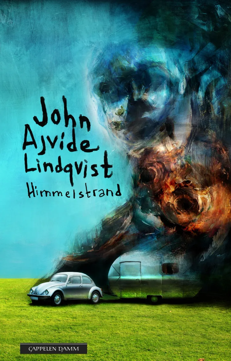 Omslag Himmelstrand av John Ajvide Lindqvist (Innbundet)