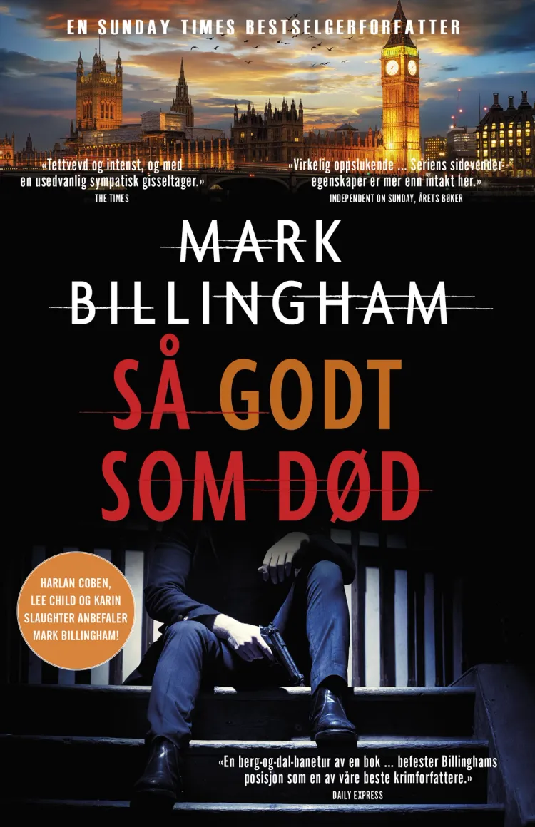Omslag Så godt som død av Mark Billingham (Ebok)