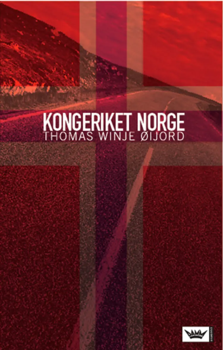 Omslag Kongeriket Norge av Thomas Winje Øijord (Innbundet)