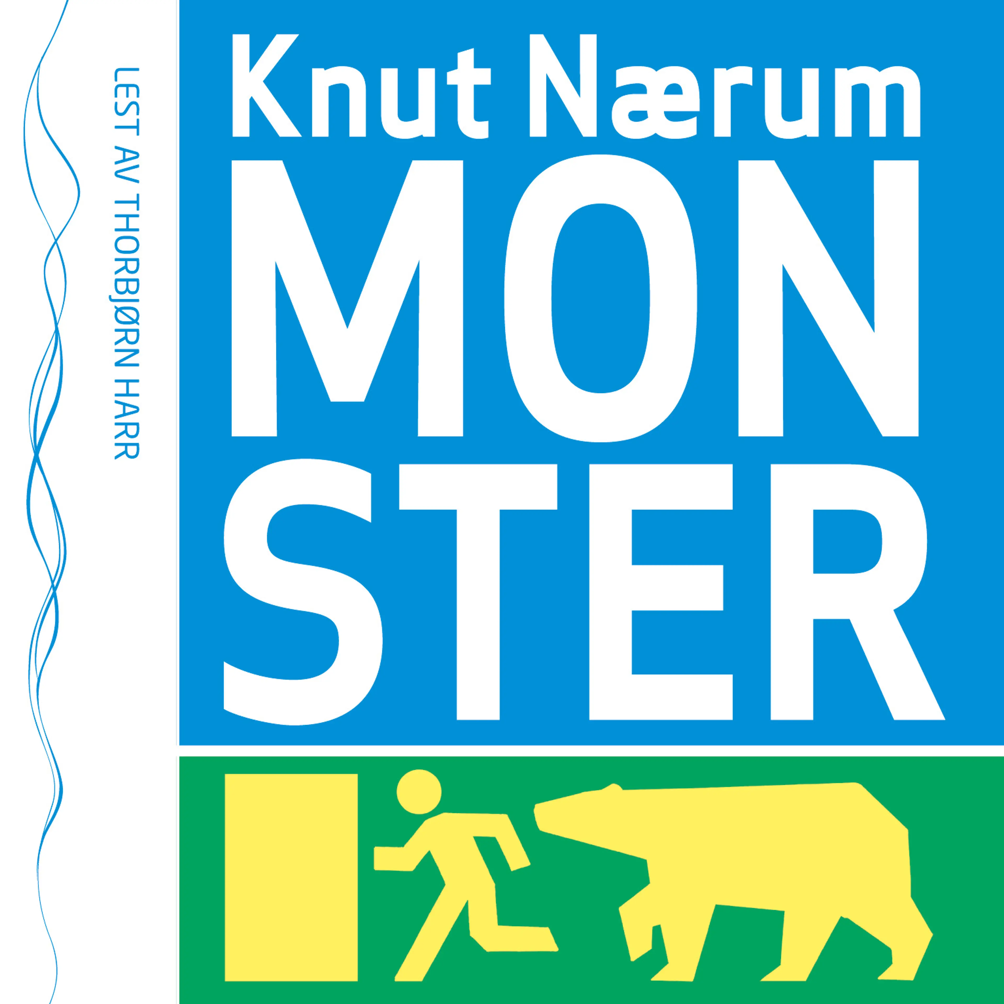 Omslag Monster av Knut Nærum (Lydbok)