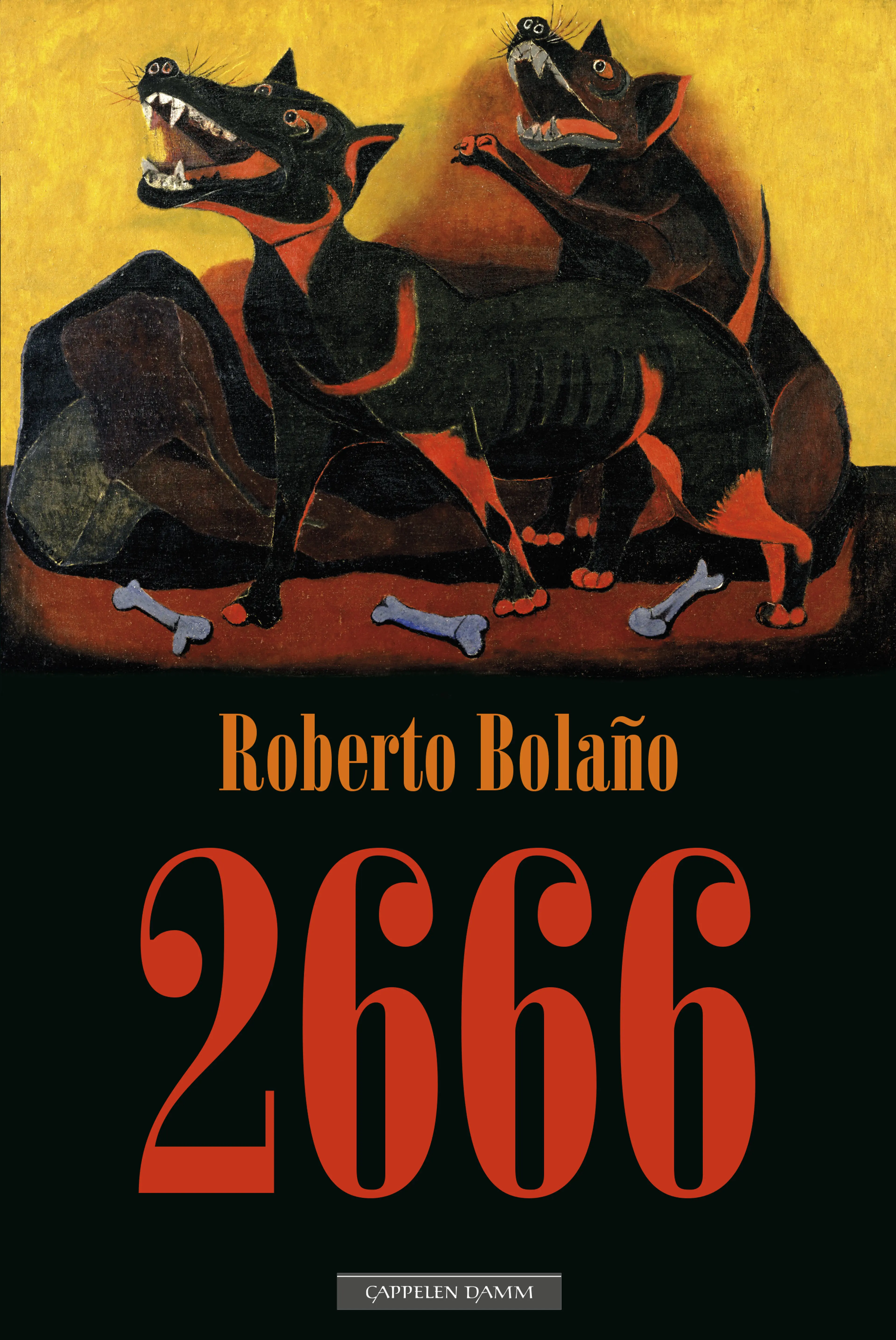 Omslag 2666 av Roberto Bolaño (Innbundet)