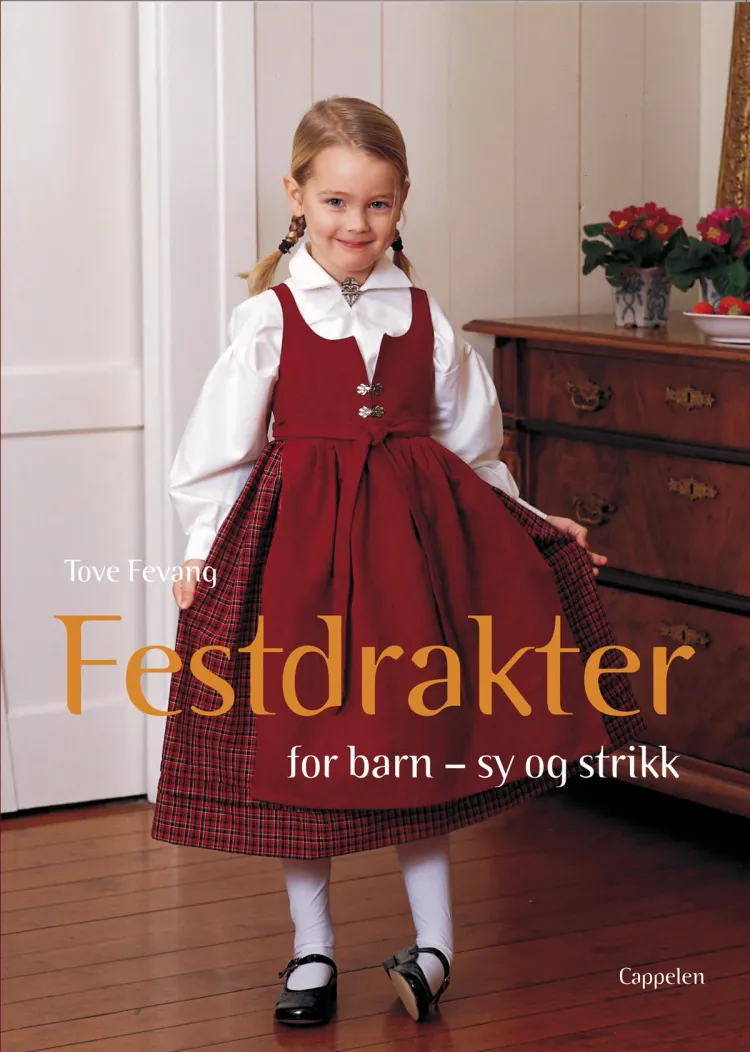 Omslag Festdrakter for barn av Tove Fevang (Innbundet)