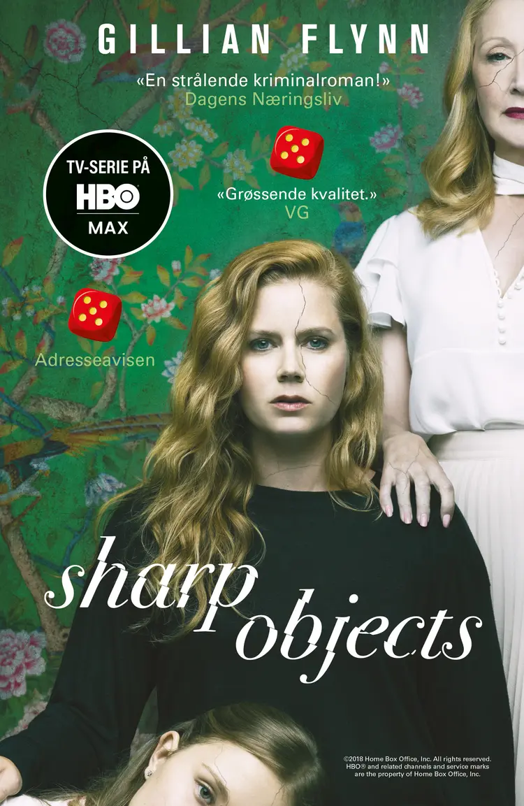 Omslag Sharp objects av Gillian Flynn (Heftet)