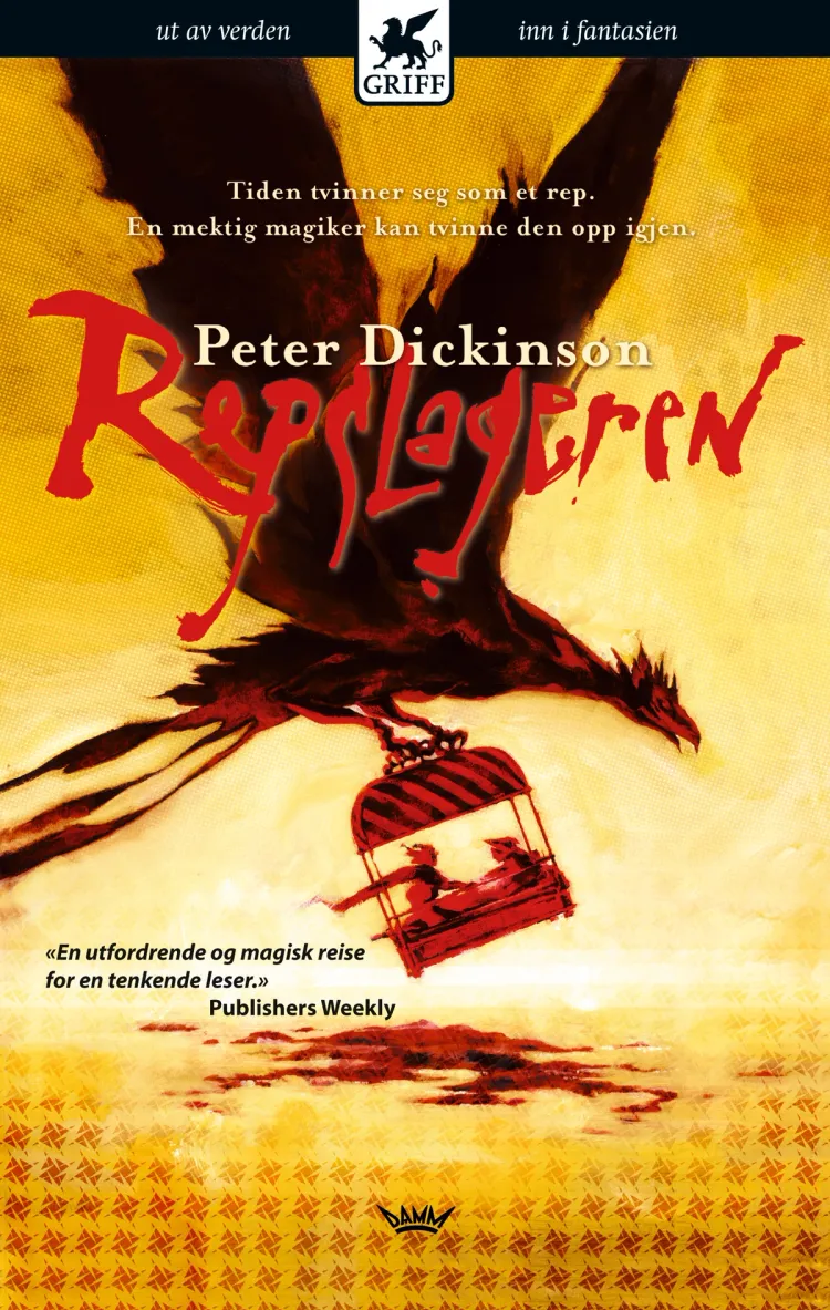 Omslag Repslageren av Peter Dickinson (Heftet)