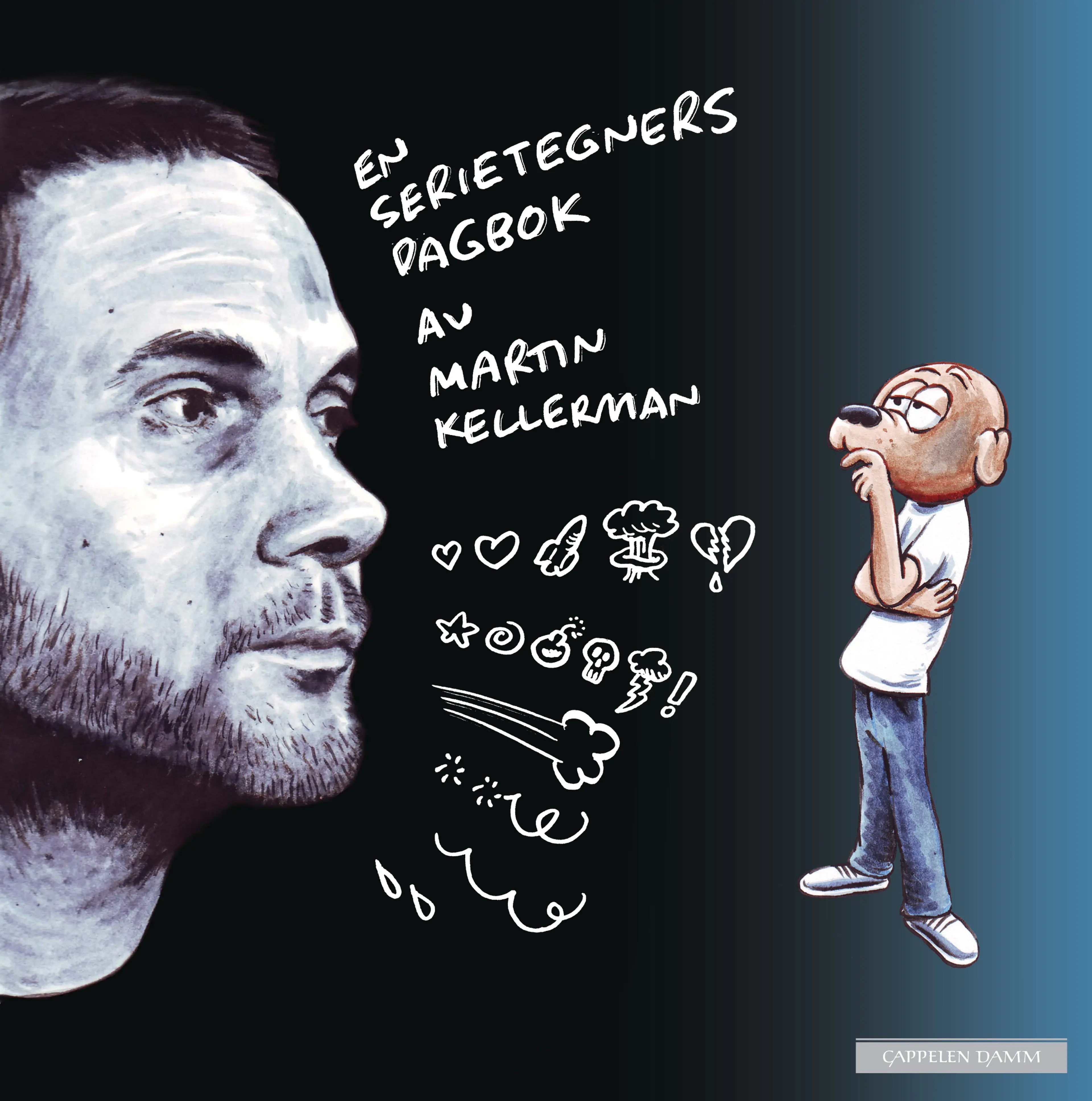 Omslag En serietegners dagbok av Martin Kellerman (Innbundet)