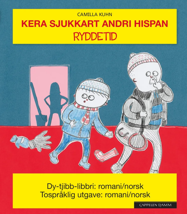 Omslag Ryddetid romani/norsk av Camilla Kuhn (Ebok)