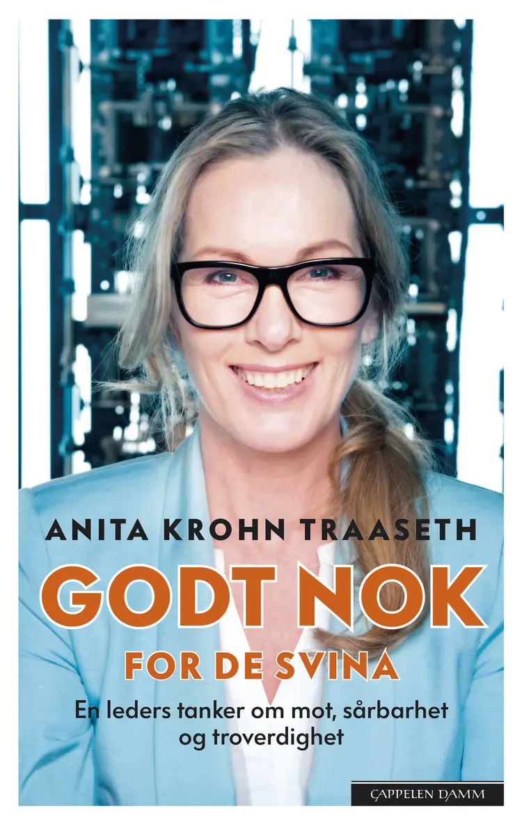 Omslag Godt nok for de svina av Anita Krohn Traaseth (Heftet)