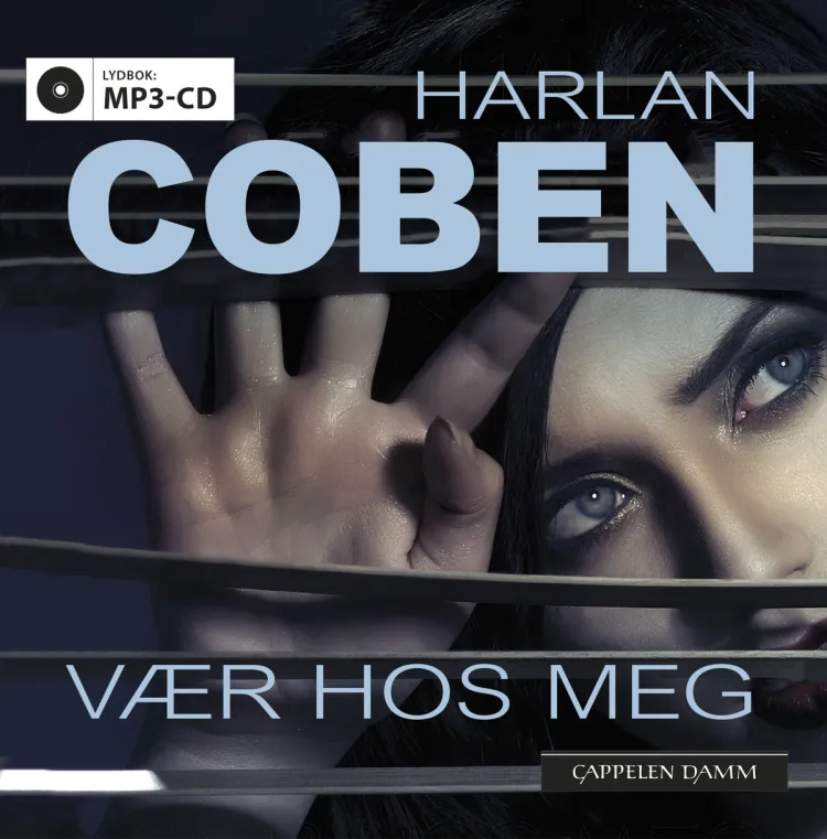 Omslag Vær hos meg av Harlan Coben (CD)
