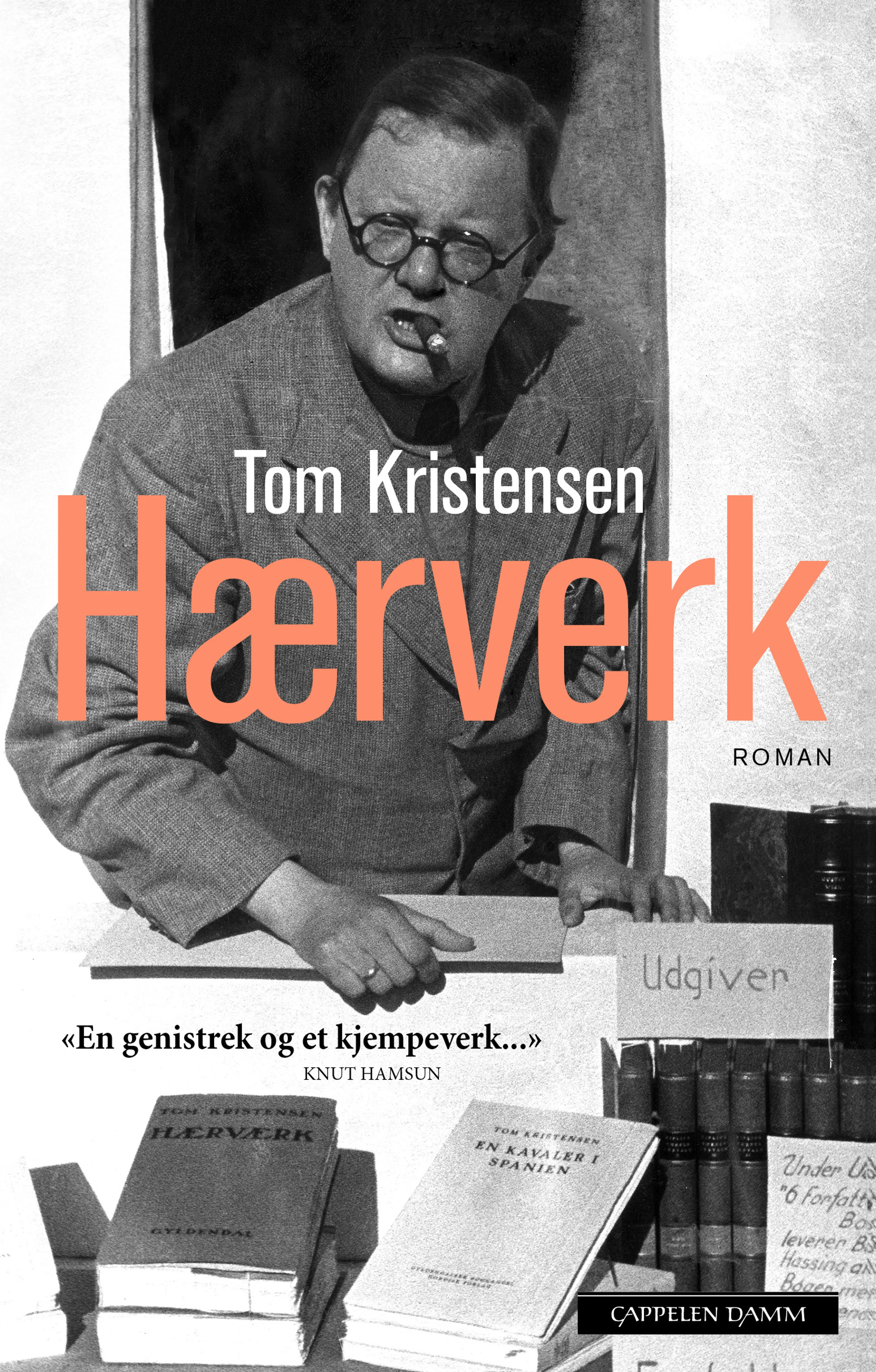 Omslag Hærverk av Tom Kristensen (Heftet)