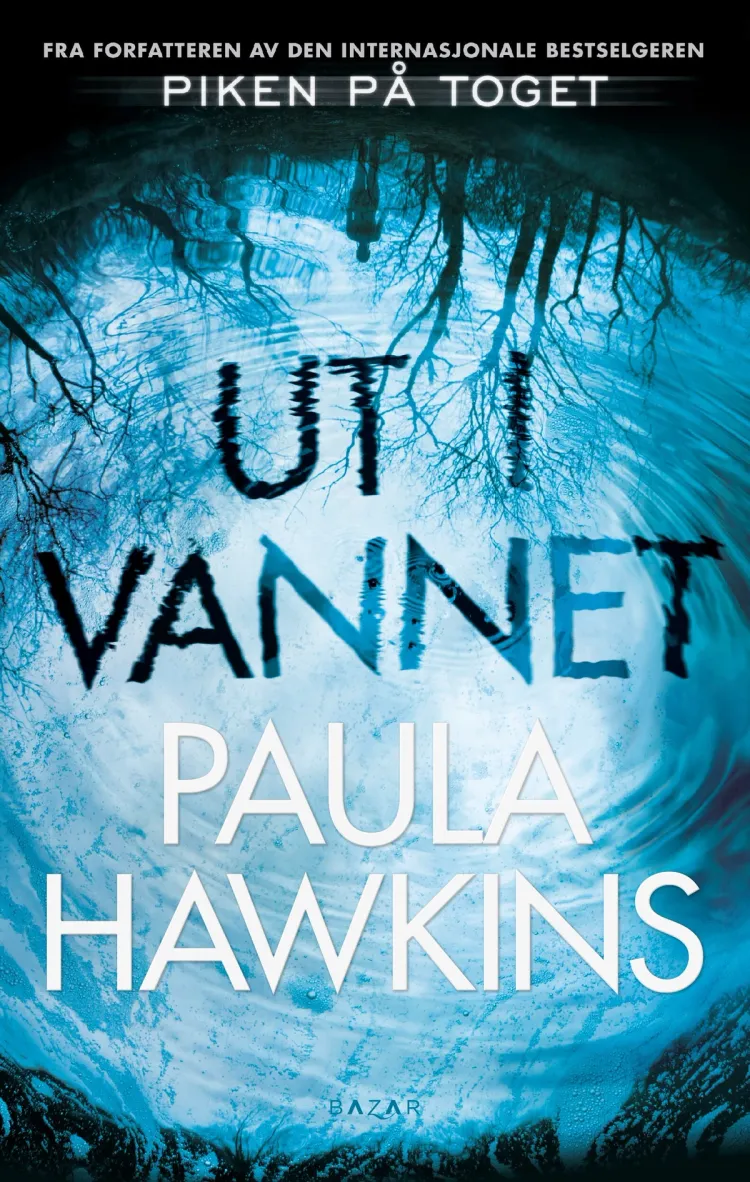 Omslag Ut i vannet av Paula Hawkins (Innbundet)