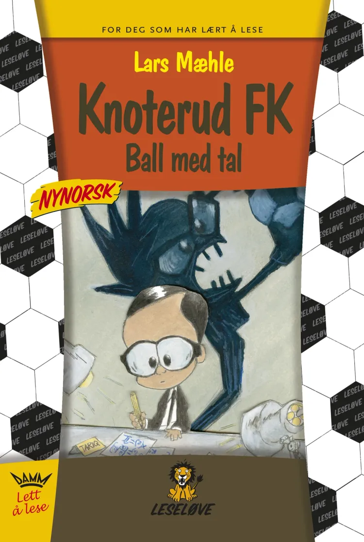 Omslag Leseløve - Knoterud FK Ball med tal av Lars Mæhle (Innbundet)