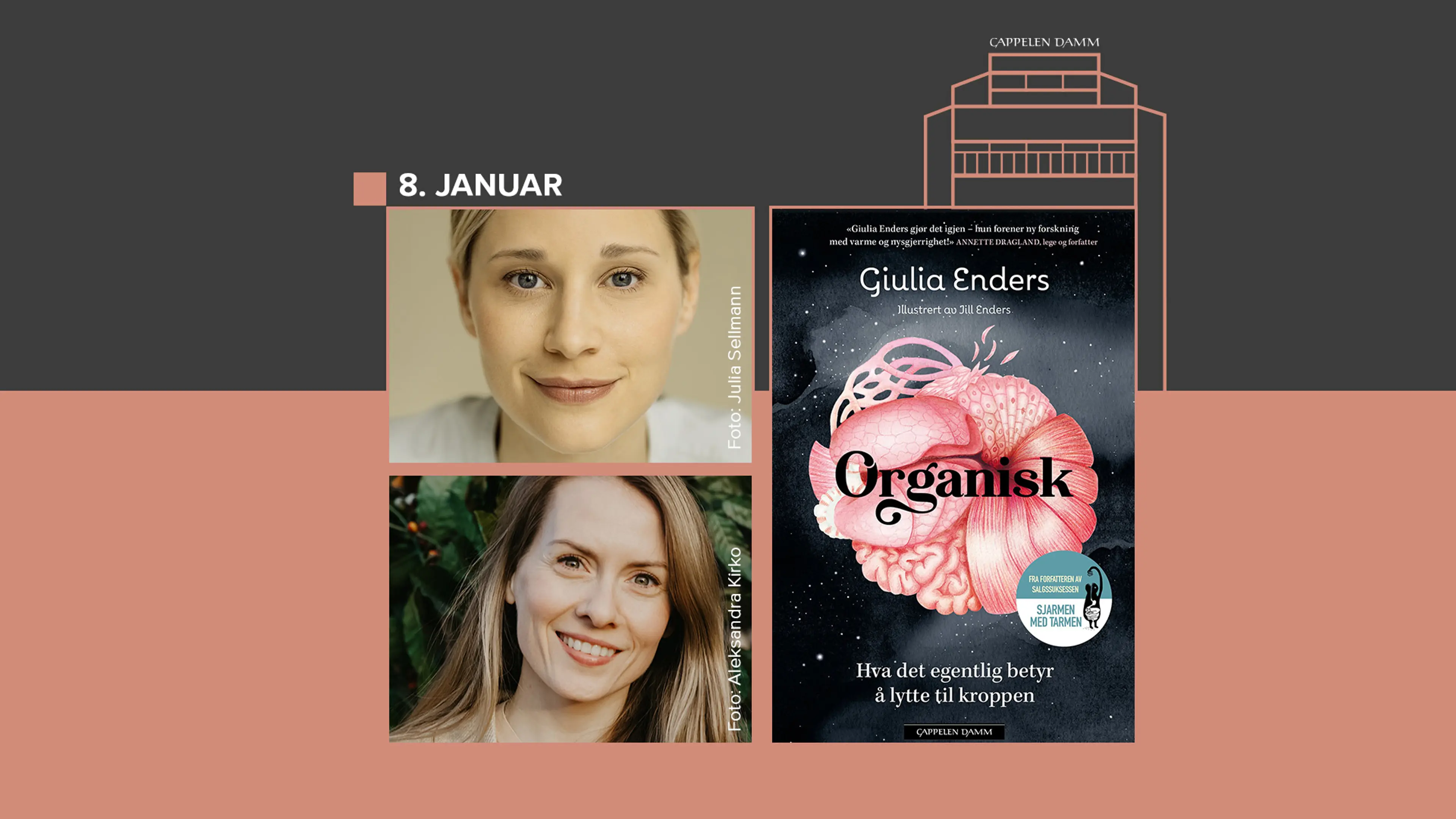 Annette Dragland og Giulia Enders