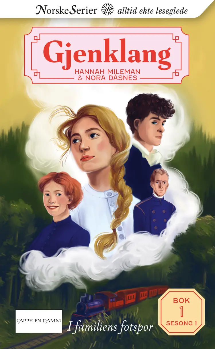 Omslag I familiens fotspor av Nora Dåsnes og Hannah Mileman (Ebok)