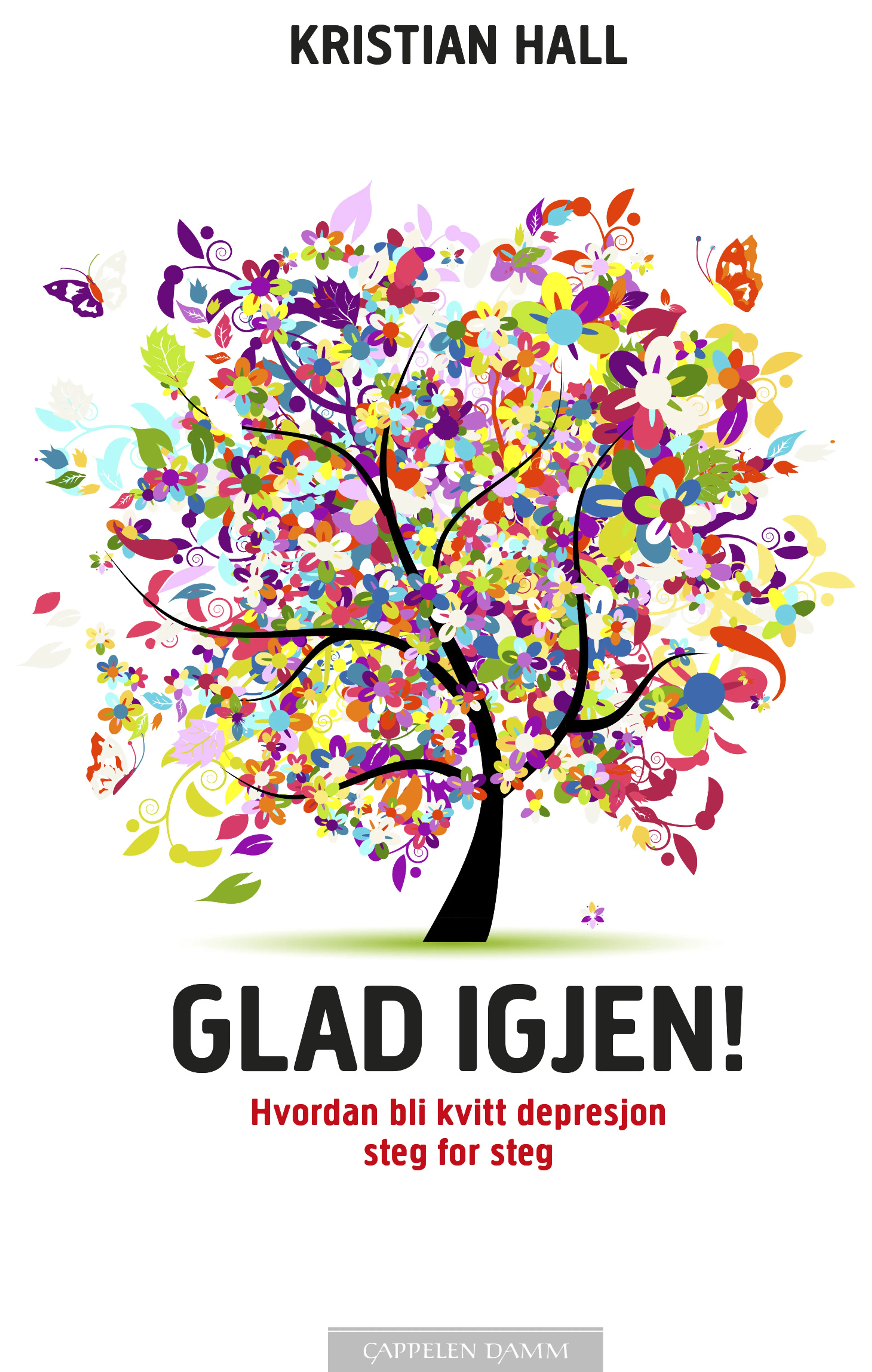 Omslag Glad igjen! av Kristian Hall (Ebok)
