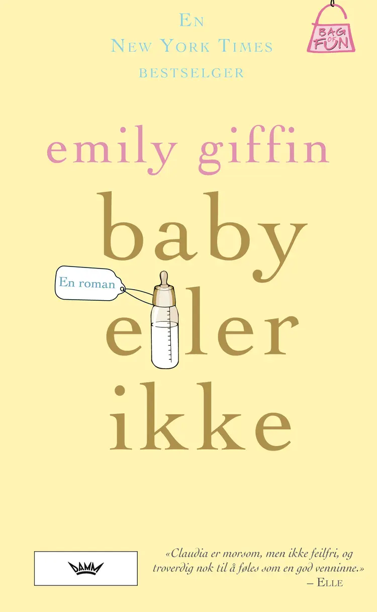 Omslag Baby eller ikke av Emily Giffin (Heftet)