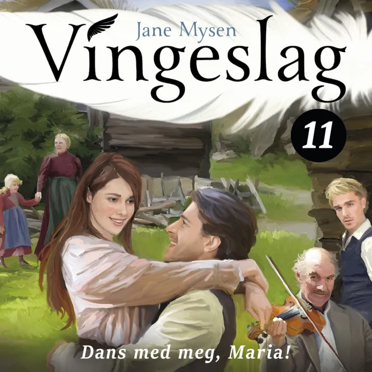 Omslag Dans med meg, Maria! av Jane Mysen (Lydbok)