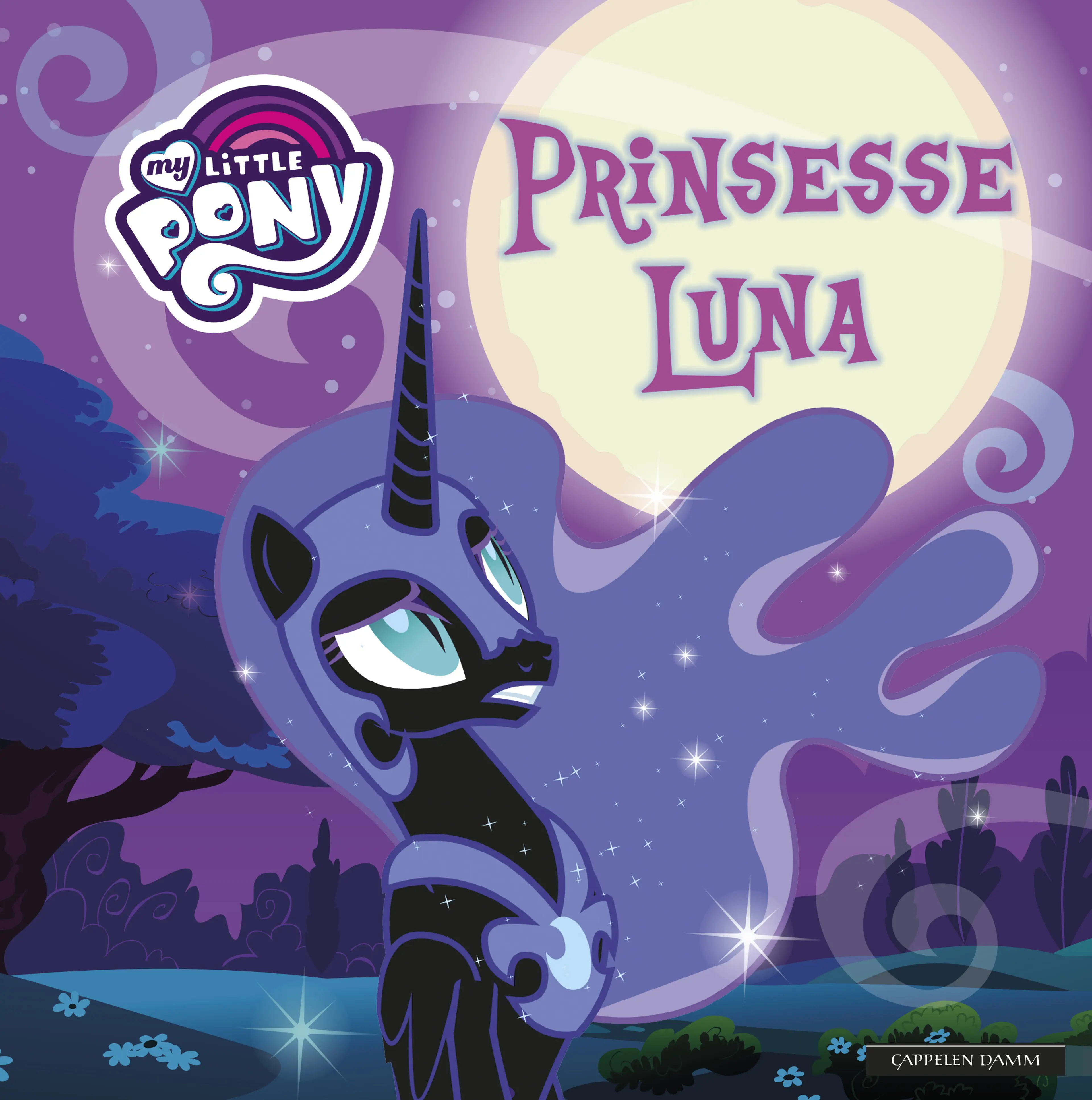 Omslag MY LITTLE PONY - Prinsesse Luna (Innbundet)