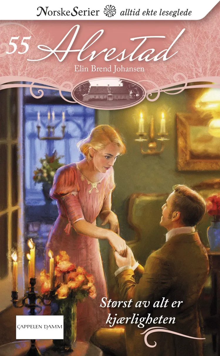 Omslag Størst av alt er kjærligheten av Elin Brend Johansen (Ebok)