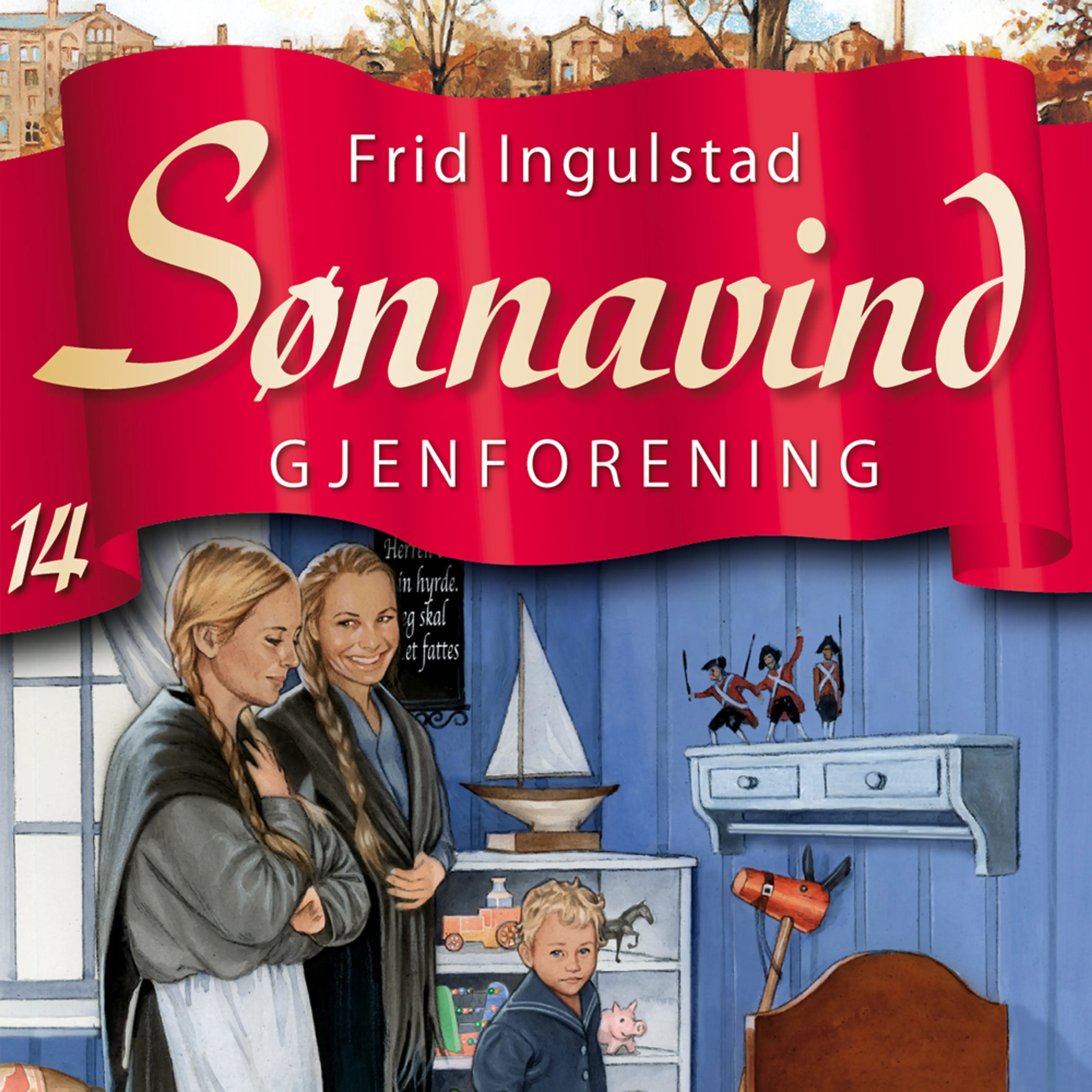 Omslag Gjenforening av Frid Ingulstad (Lydbok)