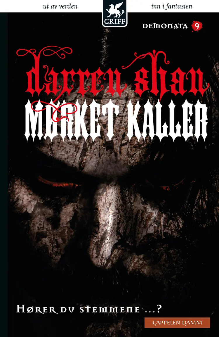 Omslag Mørket kaller av Darren Shan (Innbundet)