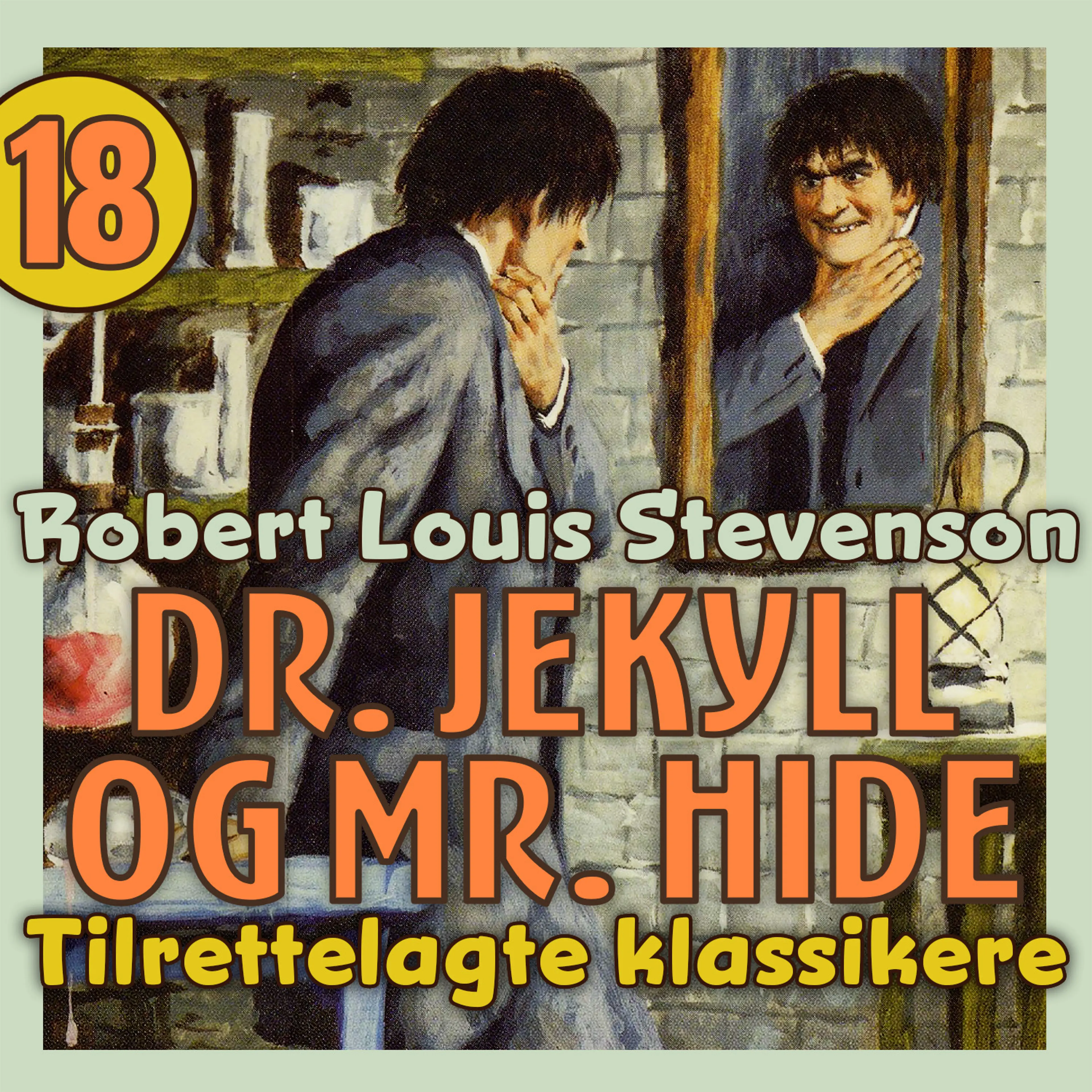 Omslag Dr. Jekyll og Mr. Hyde av Robert Louis Stevenson (Lydbok)