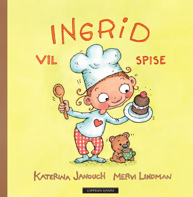 Omslag Ingrid vil spise av Katerina Janouch (Innbundet)