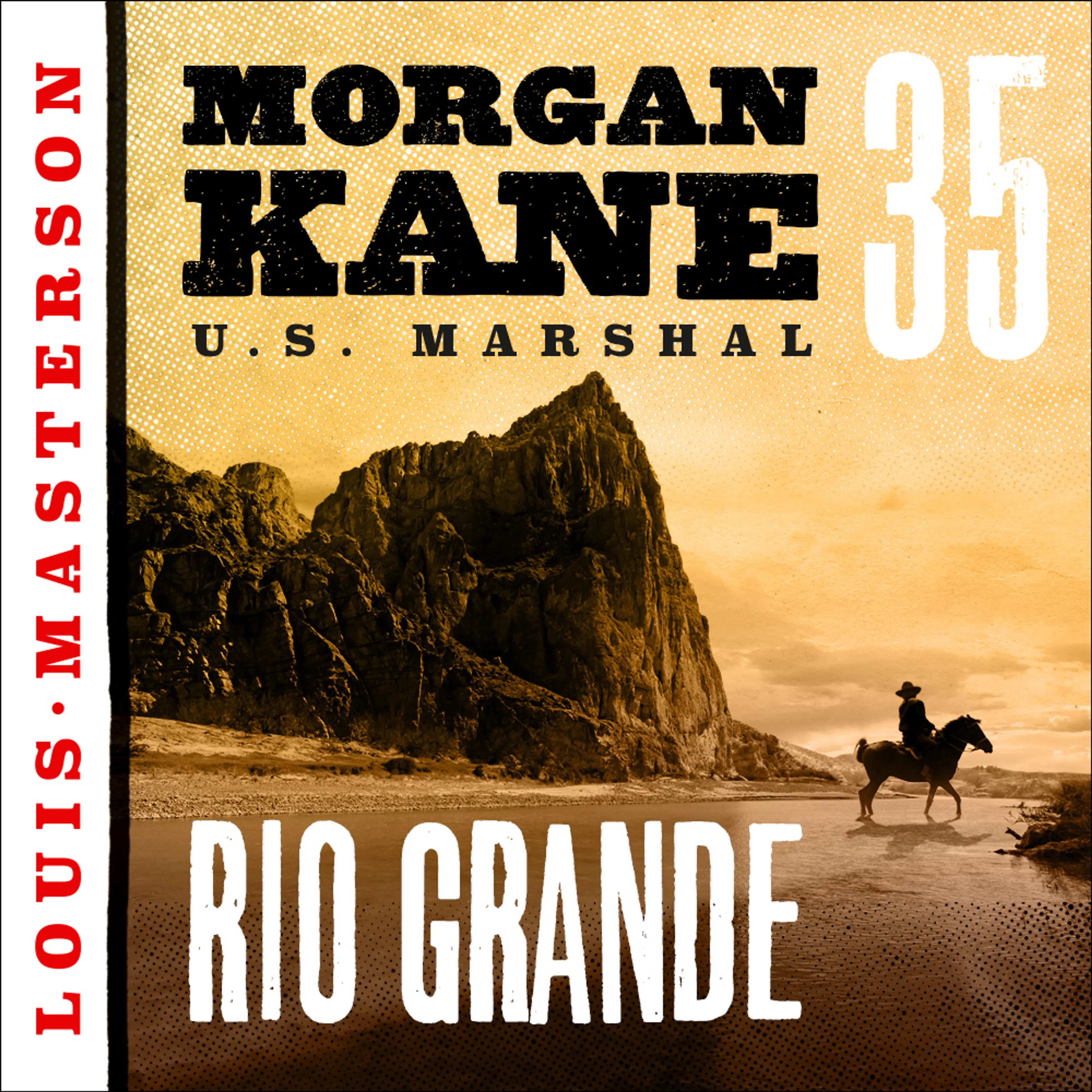 Omslag Rio Grande av Louis Masterson (Lydbok)