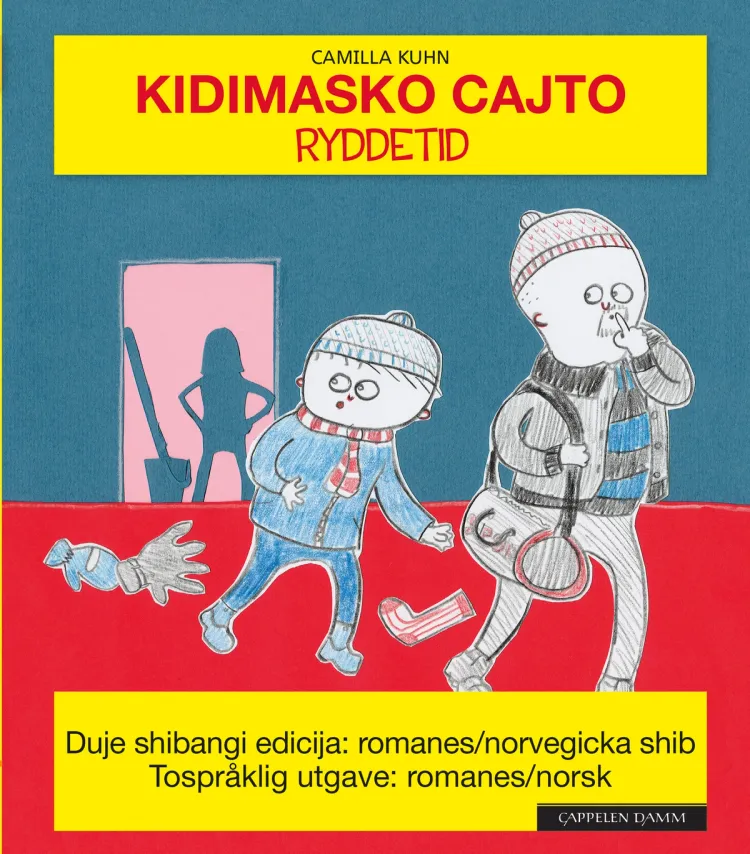 Omslag Ryddetid romanes/norsk av Camilla Kuhn (Ebok)
