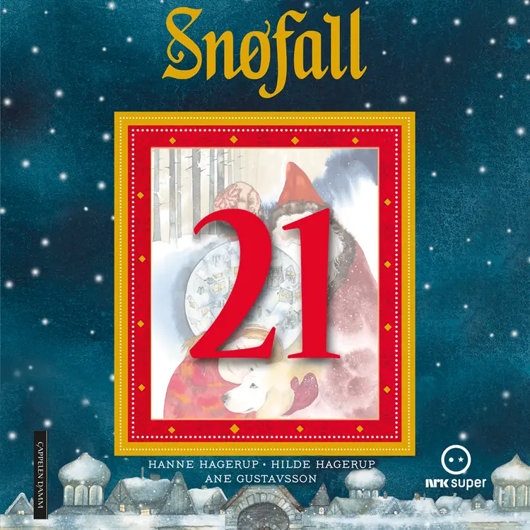 Omslag Snøfall 21. desember av Hanne Hagerup og Hilde Hagerup (Lydbok)