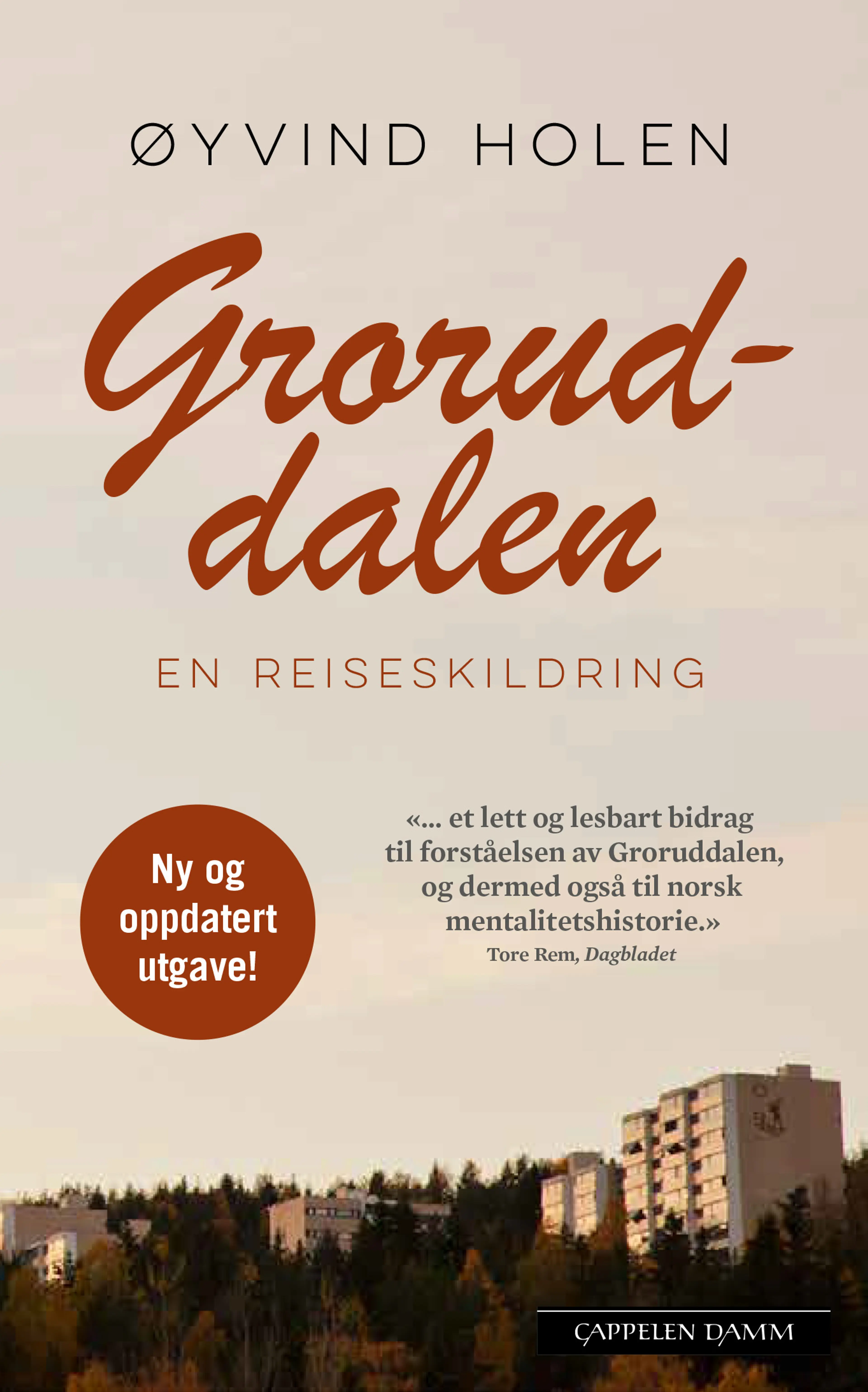 Omslag Groruddalen av Øyvind Holen (Heftet)