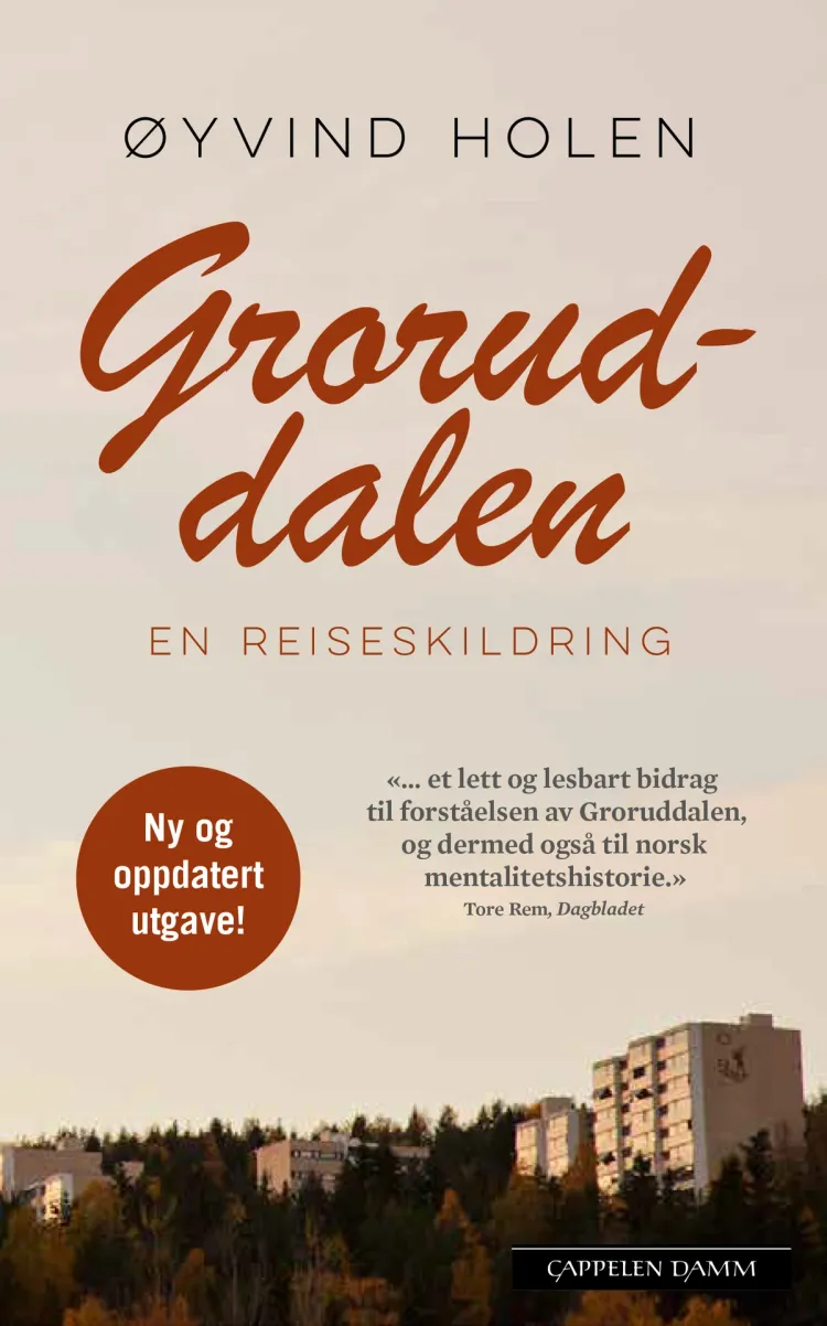 Omslag Groruddalen av Øyvind Holen (Heftet)