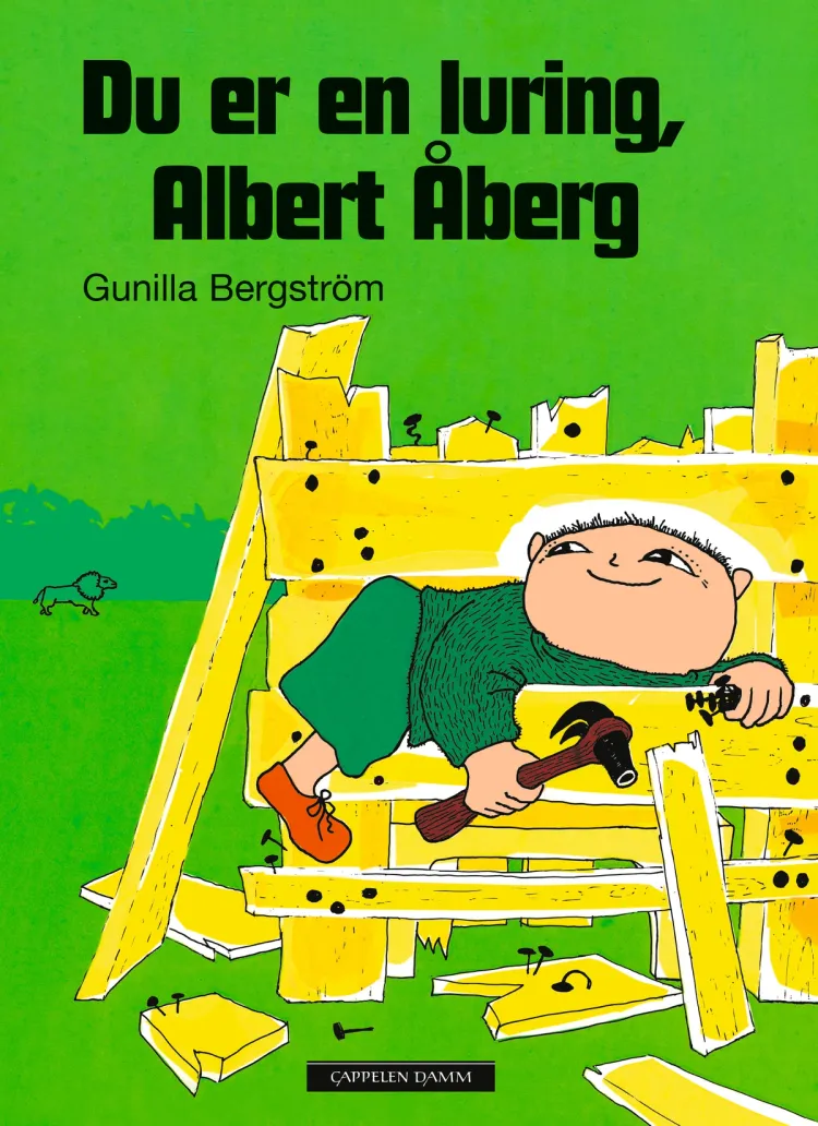 Omslag Du er en luring Albert Åberg av Gunilla Bergström (Innbundet)