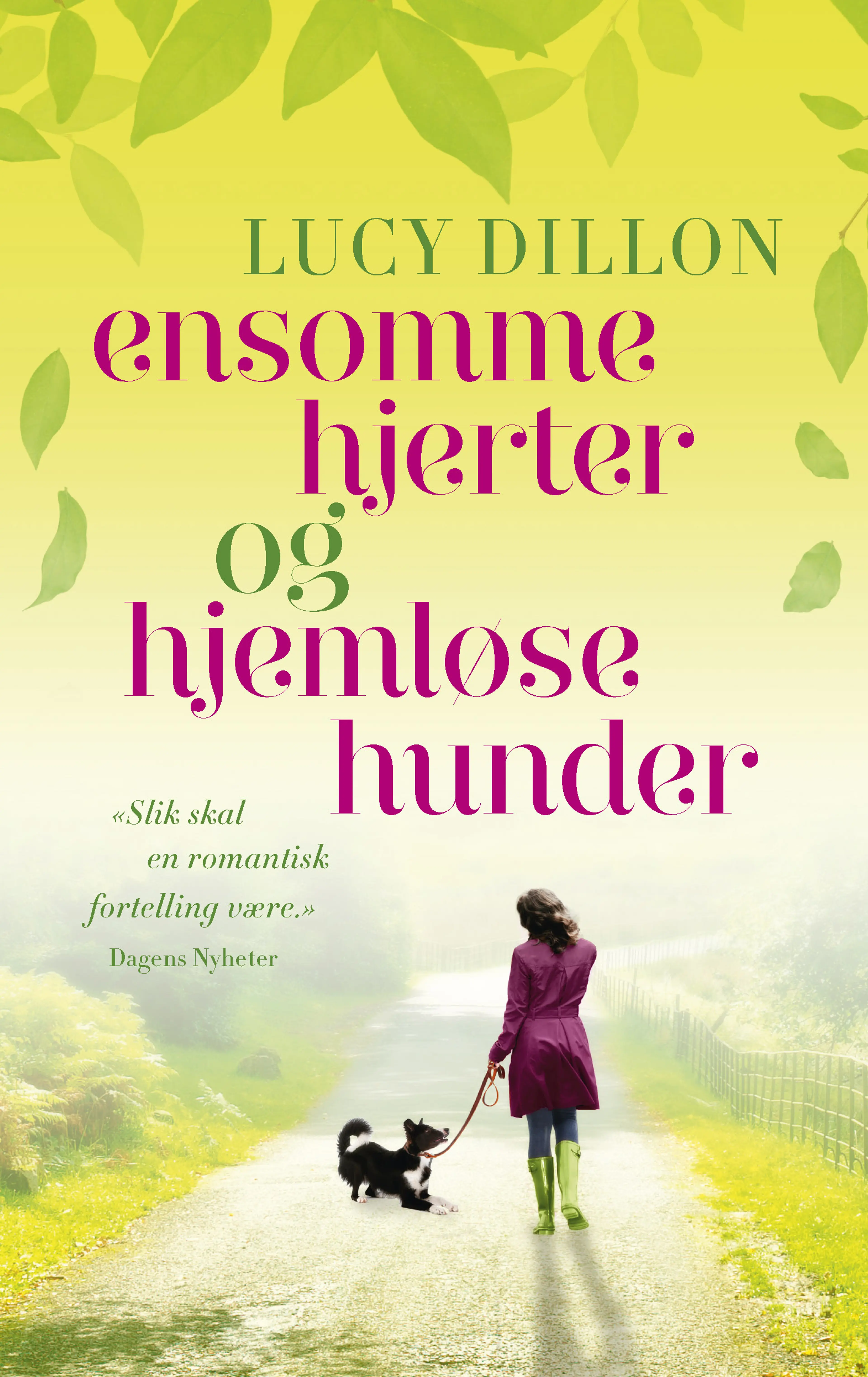 Omslag Ensomme hjerter og hjemløse hunder av Lucy Dillon (Innbundet)