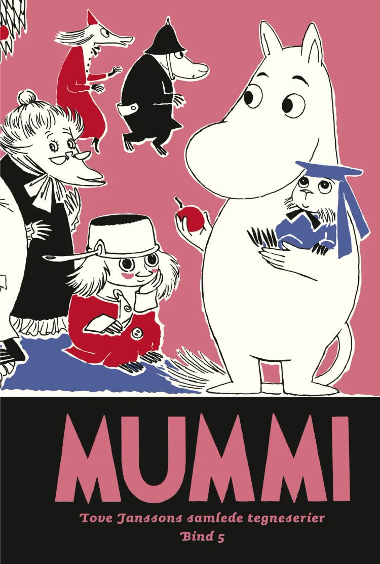 Omslag Mummi - Tove Janssons samlede tegneserier. Bind 5 av Tove Jansson (Innbundet)