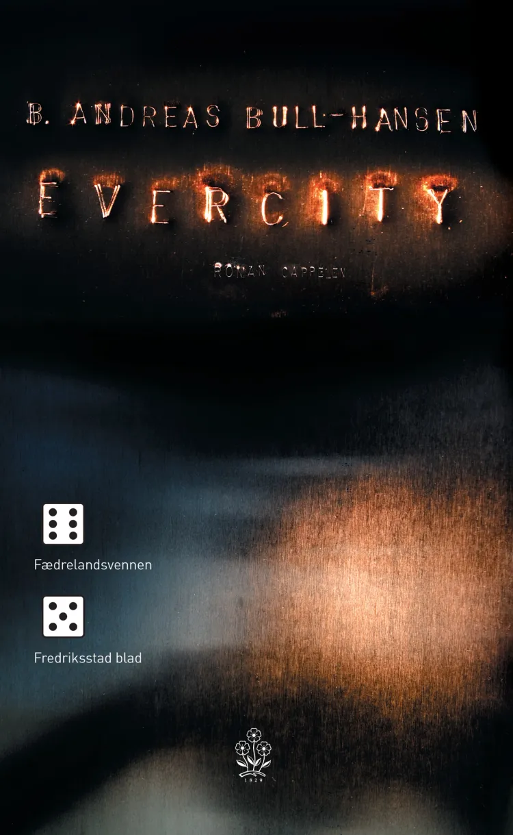 Omslag Evercity av B. Andreas Bull-Hansen (Heftet)
