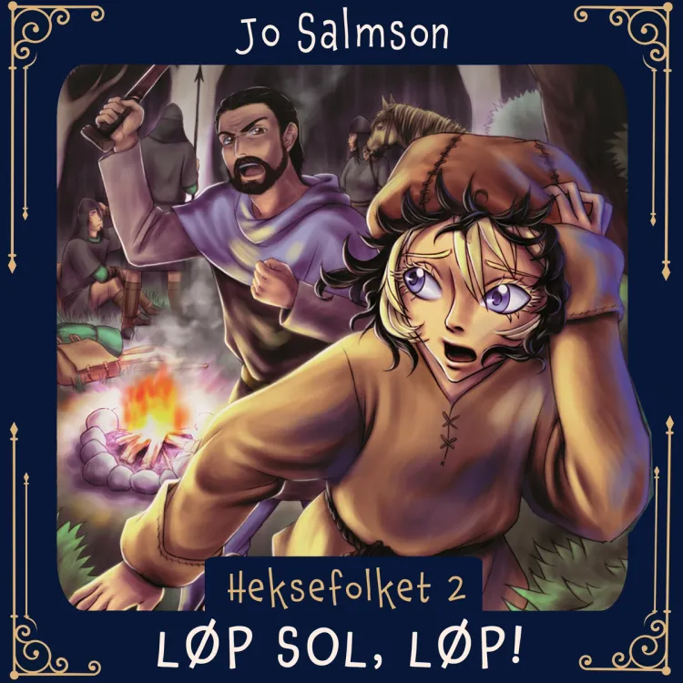 Omslag Løp Sol, løp av Jo Salmson (Lydbok)