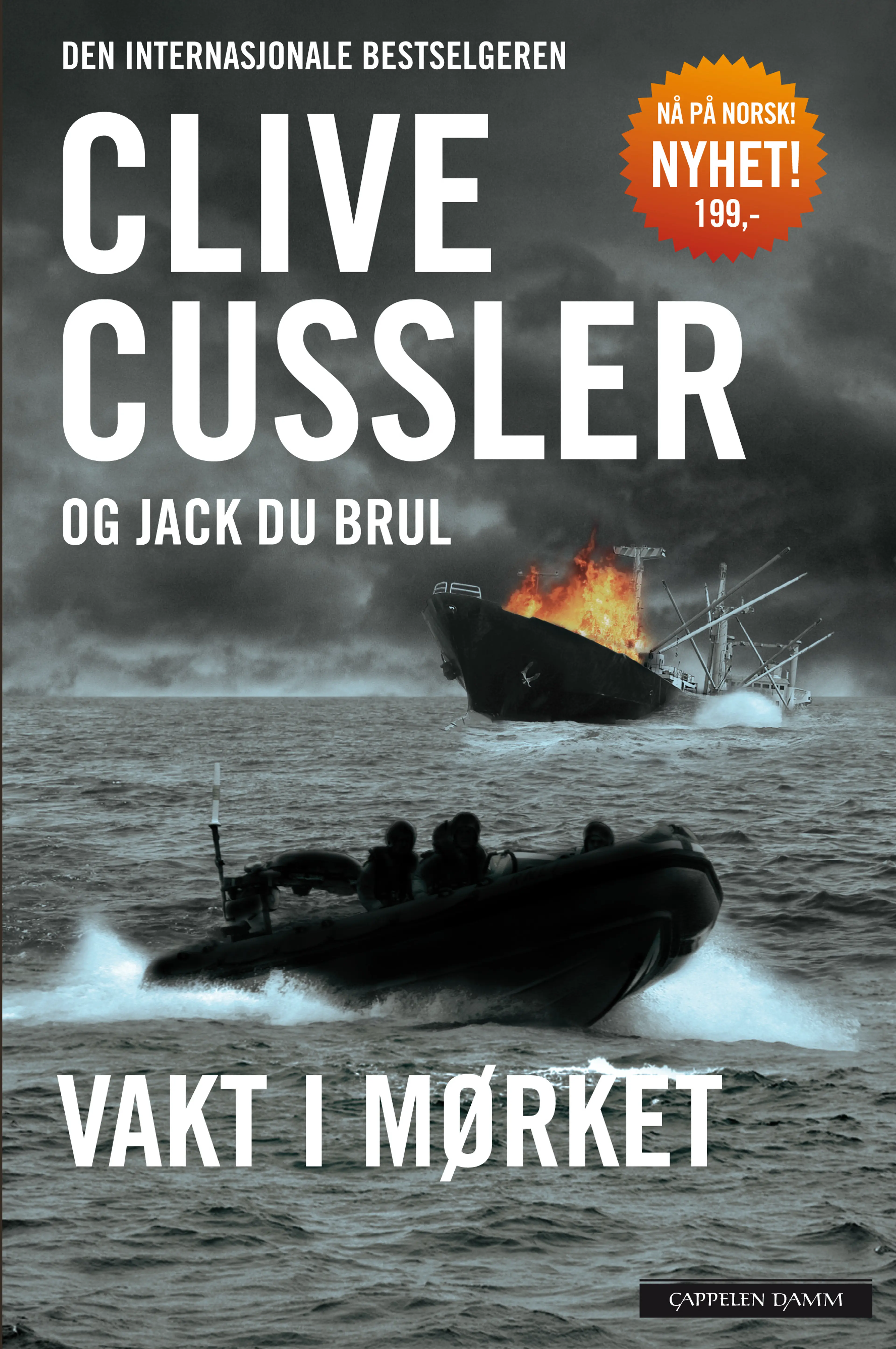 Omslag Vakt i mørket av Clive Cussler og Jack Du Brul (Heftet)