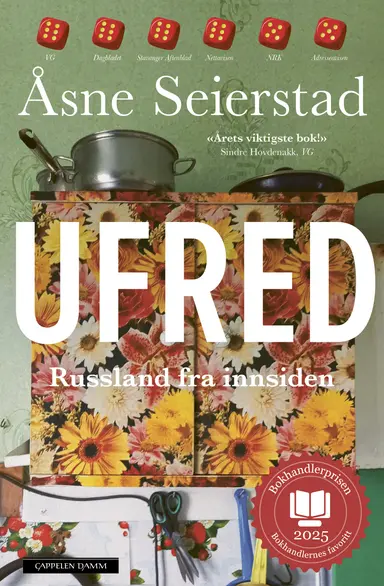 Omslag Ufred av Åsne Seierstad (Innbundet)