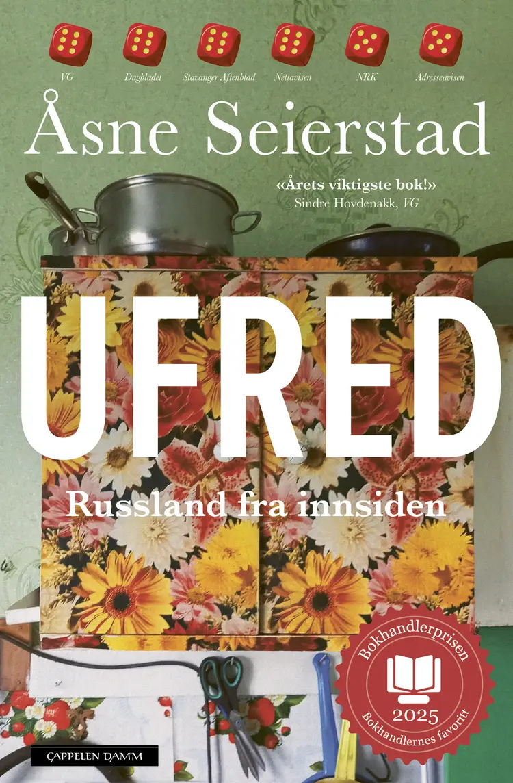 Omslag Ufred av Åsne Seierstad (Ebok)